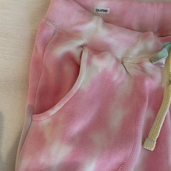 Dreamsicle Tie Dye Joggers with drawstring size S - Picture 3 of 9